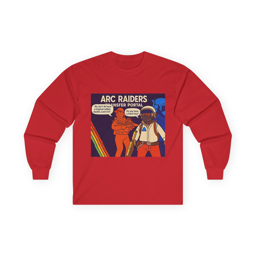 Arc Raiders Retro Sci‑Fi Long Sleeve Tee
